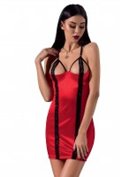 Hautanliegende Chemise in rot günstig online kaufen