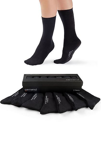Camano Socken comfort (7 Paar) in langer Form, mit Geschenkbox günstig online kaufen