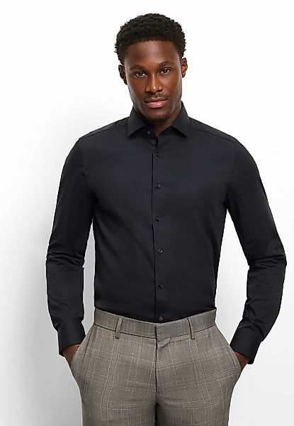 OLYMP Langarmhemd "Level Five" Businesshemd, unifarben, body fit, Royalkent günstig online kaufen