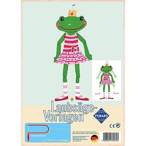 Pebaro Laubsägevorlage Froschkönigin günstig online kaufen
