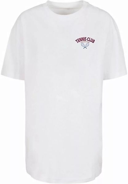 Merchcode T-Shirt Merchcode Damen Ladies College Club Boyfriend Tee (1-tlg) günstig online kaufen
