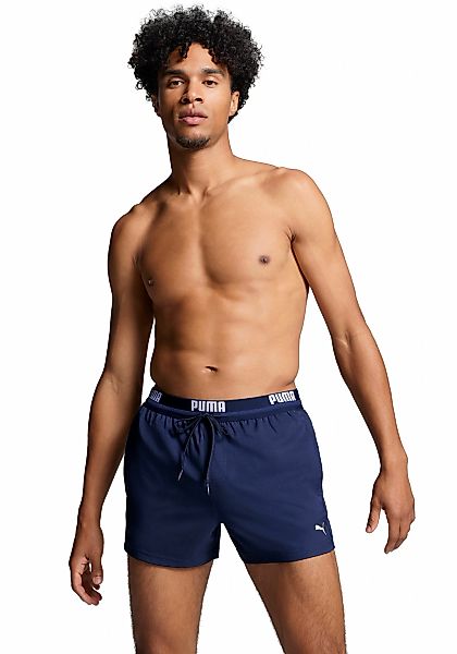 PUMA Badeshorts "PUMA SWIM MEN LOGO SHORT SHORTS 1P" Seitentaschen, Gesäßta günstig online kaufen