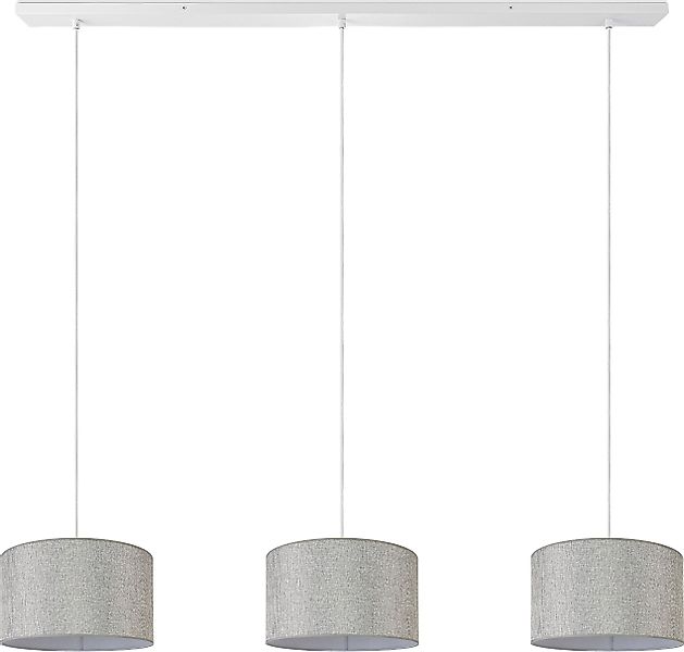 Paco Home Pendelleuchte HUGO CANVAS UNI günstig online kaufen