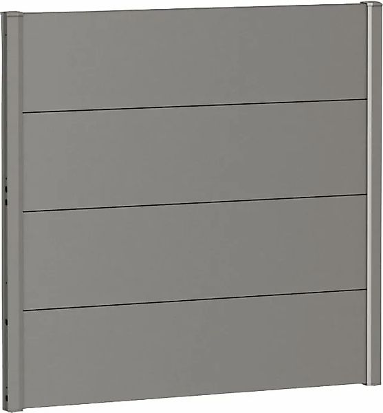 Biohort Sichtschutzelement 4 Metall-Paneele und 2 Führungsschienen, LxH: 96 günstig online kaufen