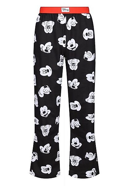Recovered Loungepants Loungepant - Disney Mickey Expressions Black S günstig online kaufen