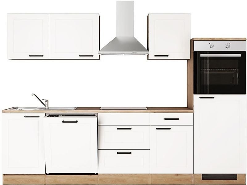 Flex-Well Küche »ROMEO & JULIA, Breite 280 cm«, (G-280-2320-016-JULIA), wah günstig online kaufen