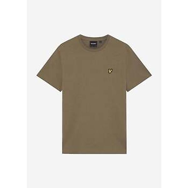 Lyle & Scott  T-Shirt Plain t-shirt - khaki ash günstig online kaufen