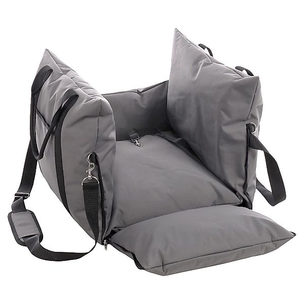 Flamingo Tier-Autobett Autositz Bobba grau günstig online kaufen