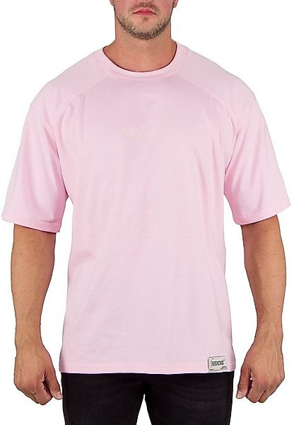 Reichstadt Oversize-Shirt Herren Oversized Kurzarmshirt 22RS033A mit Stitch günstig online kaufen