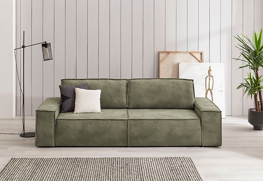 Home affaire 3-Sitzer SHERWOOD Schlafsofa (257cm) günstig online kaufen