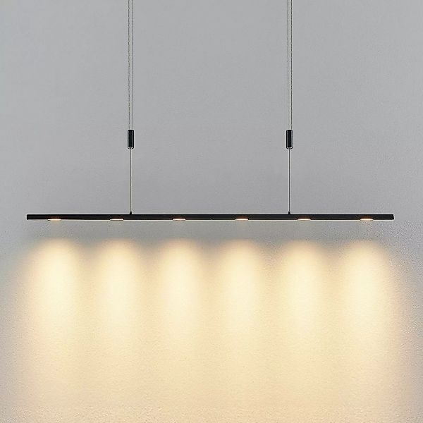 Lucande LED-Pendellampe Stakato, 120 cm, 6-flg., dimmbar günstig online kaufen