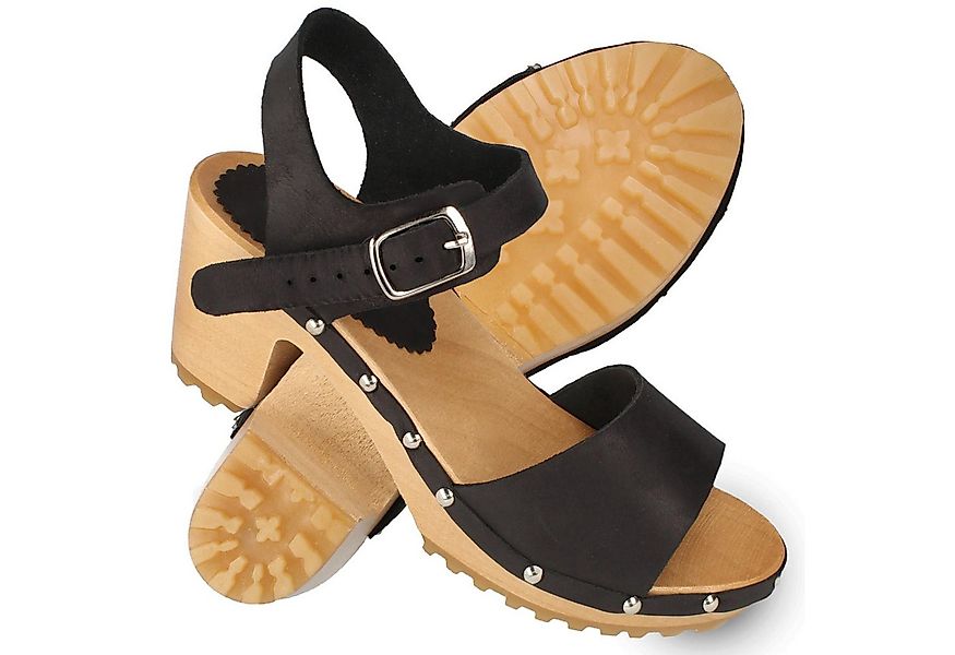 Cloque Boldog offene Damen Clogs mit Holzabsatz Clog (1 Paar) Zum Schlupfen günstig online kaufen