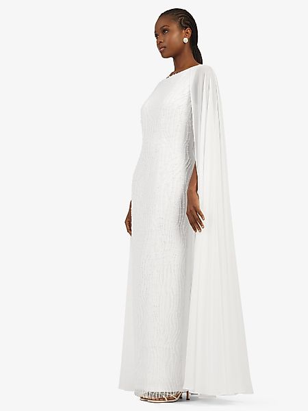 Kraimod Abendkleid mit Cape und zartem günstig online kaufen
