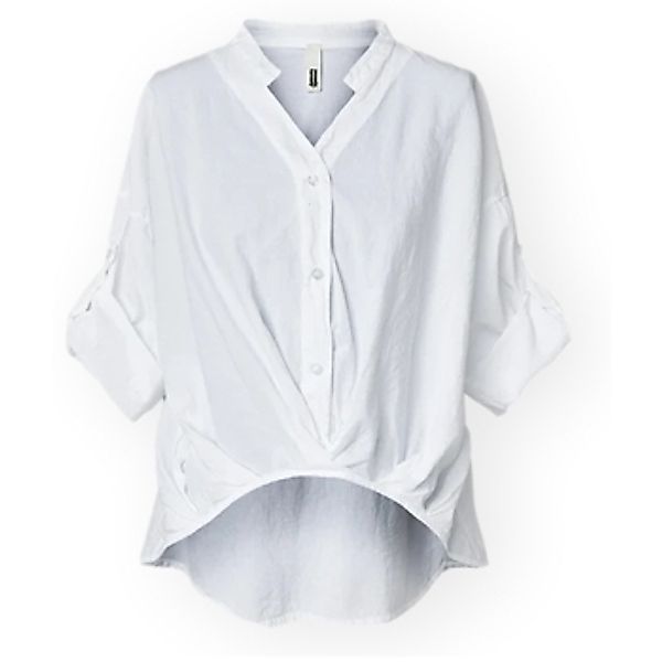 Wendy Trendy  Blusen Top 225122 - White günstig online kaufen