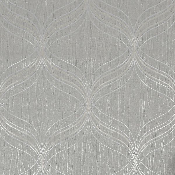 Boutique Vliestapete Optical Geo Silver 10,05 x 0,52 m günstig online kaufen