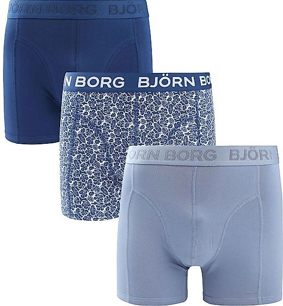 Bjorn Borg Boxers 3Pack Stretch Blau - Größe L günstig online kaufen