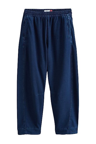 Next Weite Jeans Denim-Hose aus Jersey mit Barrel-Bein (1-tlg) günstig online kaufen