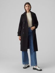 Vero Moda Trenchcoat VMFORTUNEVEGA LONG TRENCHCOAT günstig online kaufen