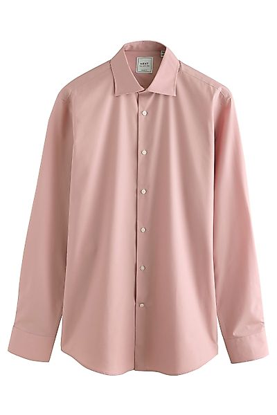 Next Langarmhemd Pflegeleichtes Slim Fit Hemd günstig online kaufen