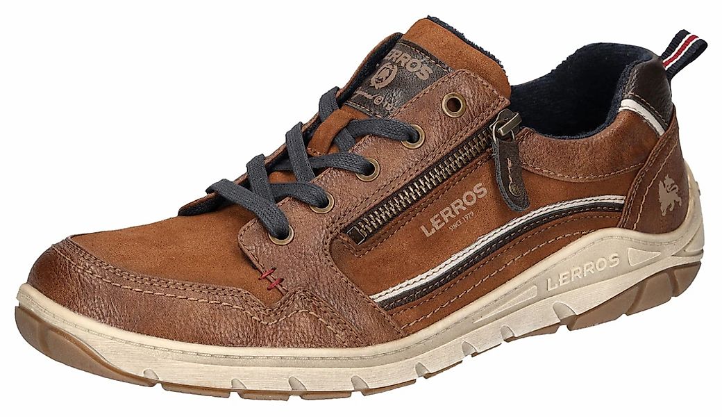 LERROS Sneaker Schnürschuh, Freizeitschuh, Halbschuh mit Reißverschluss günstig online kaufen
