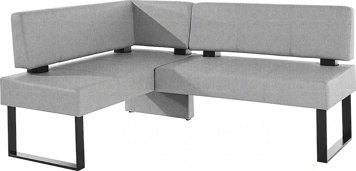 Home affaire Eckbank "Oliver mit Metallgestell, Küchenbank" verschiedene Be günstig online kaufen