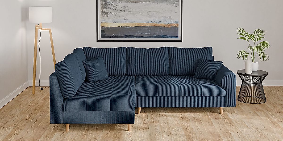 Home affaire Ecksofa CHARRE L-Form mit günstig online kaufen