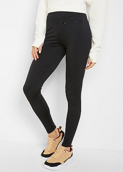 bonprix Thermoleggings Thermo-Leggings mit Tasche, knöchelfrei, schnelltroc günstig online kaufen