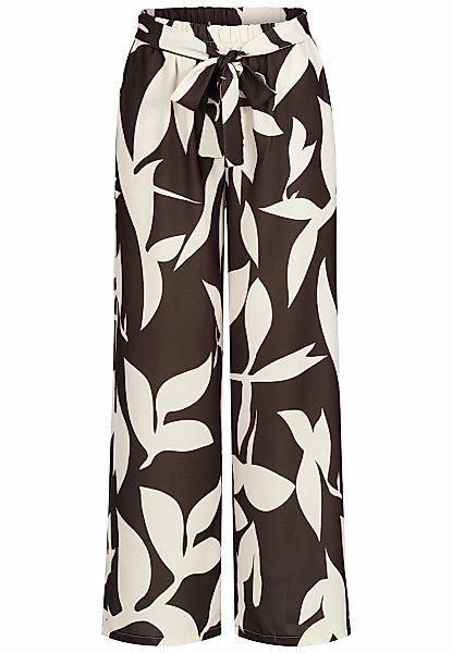 CLOUD 5IVE Stoffhose "CLOUD 5IVE Pants with tie belt and aop floral print", günstig online kaufen