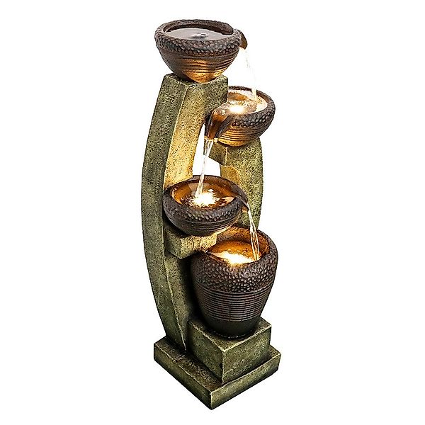 Rutaqian Gartenbrunnen 100 cm hoch moderner günstig online kaufen