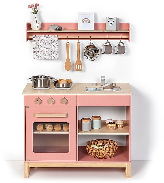 MUSTERKIND® Spielküche Magnolia, altrosa/natur günstig online kaufen