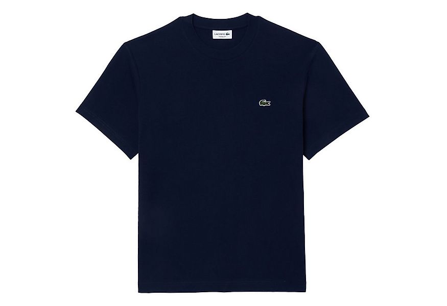 Lacoste Kurzarmshirt T-Shirt mit aufgesticktem Krokodil-Logo auf der Vorder günstig online kaufen