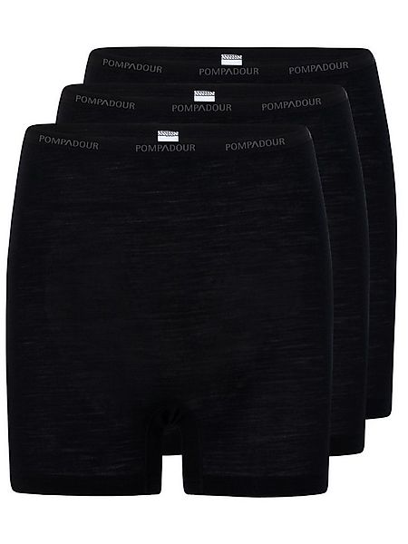 Pompadour Pagenschlüpfer 3er Pack Radlerhose Intime (Packung, 3-St) Zwickel günstig online kaufen