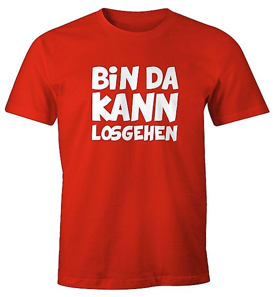 MoonWorks Print-Shirt Herren T-Shirt mit Spruch günstig online kaufen