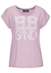 Elbsand T-Shirt Eldis mit Logodruck, Kurzarmshirt günstig online kaufen