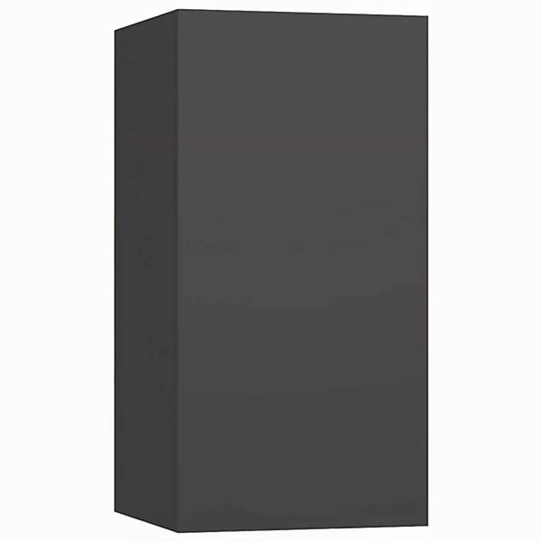 vidaXL TV-Schrank TV-Schrank Grau 30,5x30x60 cm Spanplatte Lowboard günstig online kaufen