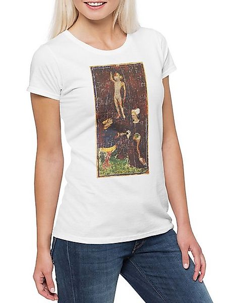 Urban Backwoods Print-Shirt Tarot Arcanum Lovers Damen T-Shirt Karte Karten günstig online kaufen