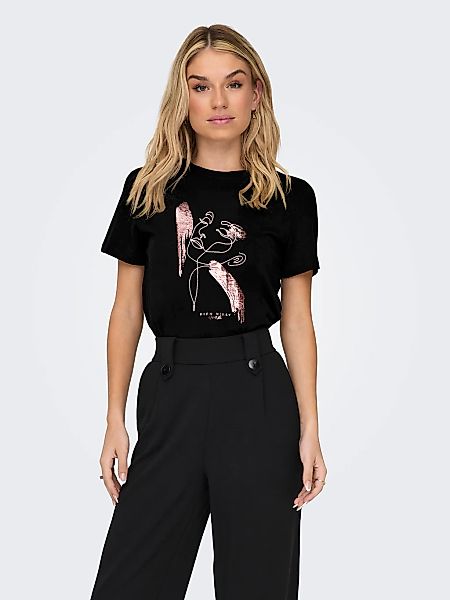 ONLY Kurzarmshirt "ONLKITA LIFE REG S/S MIX TOP CS JRS EX." Baumwolle, regu günstig online kaufen