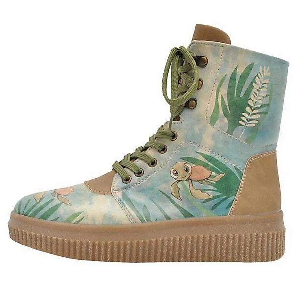 DOGO Schnürboots "Future High Top Boots Caretta Damen Stiefeletten", Handge günstig online kaufen