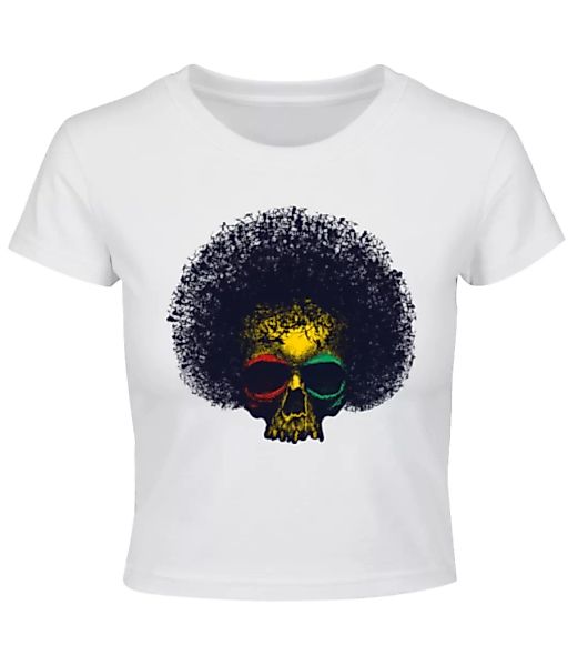 Reggae Schädel · Crop T-Shirt günstig online kaufen
