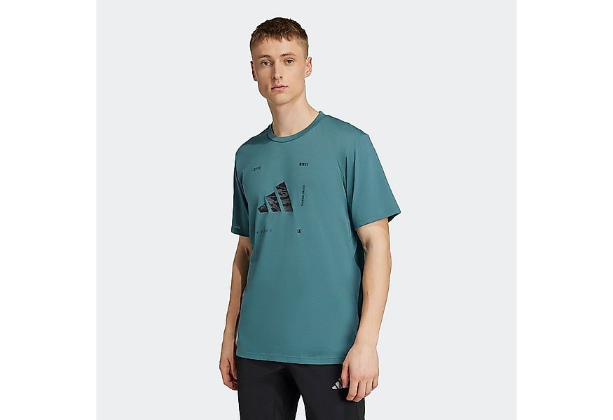 adidas Performance T-Shirt CLIMACOOL TRAINING CAMO LOGO GRAPHIC Trainingssh günstig online kaufen