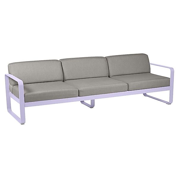 Bellevie 3-Sitzer Lounge-Sofa D1 Marshmallow B8 Taupegrau günstig online kaufen