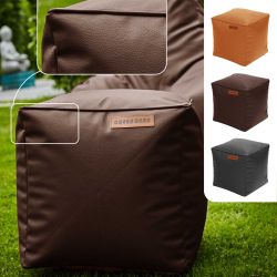 Green Bean Pouf Sitzpouf aus Kunstleder günstig online kaufen