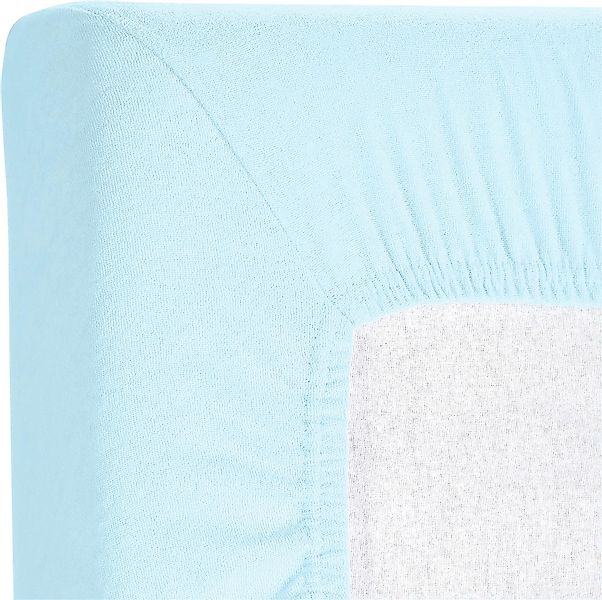 KUM Spannbettlaken "Frottee Spannbetttuch" bis ca. 30 cm Matratzenhöhe, wei günstig online kaufen