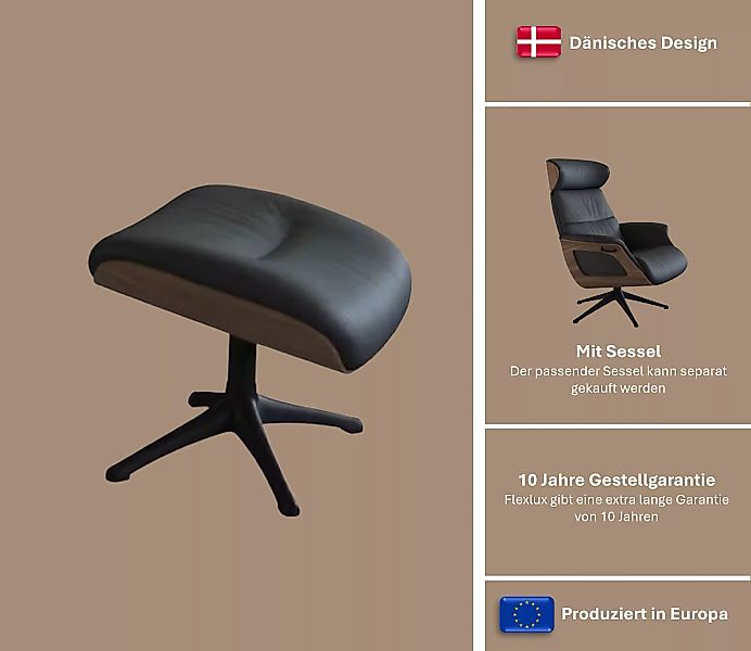 FLEXLUX Fußhocker Clement günstig online kaufen