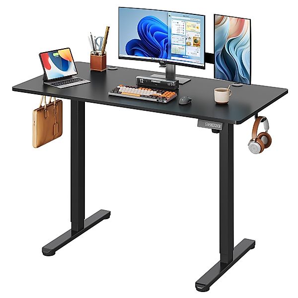 DEVAISE Schreibtisch Höhenverstellbarer Schreibtisch elektrisch 100×60 günstig online kaufen