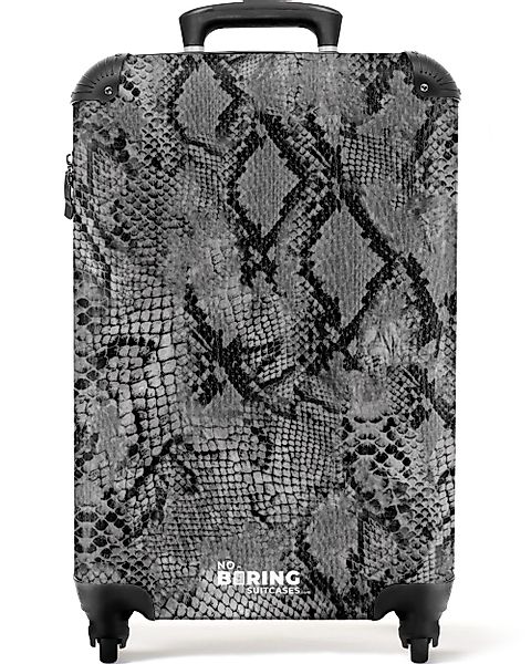 NoBoringSuitcases.com© Hartschalen-Trolley Tiermuster - Schlange - günstig online kaufen