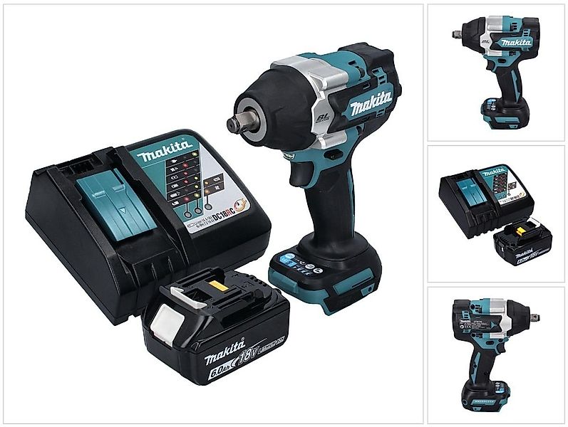Makita Akku-Schlagschrauber DTW 700 RG1 Akku günstig online kaufen