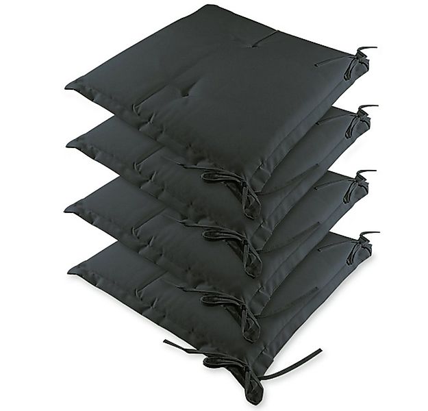 Detex Sitzauflage Sydney, 4er Set Wasserabweisend 44x40cm Stuhlkissen Sitzp günstig online kaufen