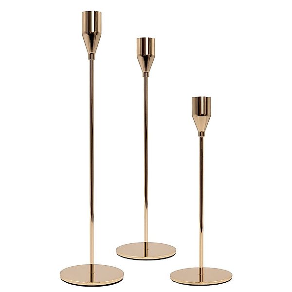 Intirilife Kerzenständer (Set, 3 St), Kerzenständer günstig online kaufen