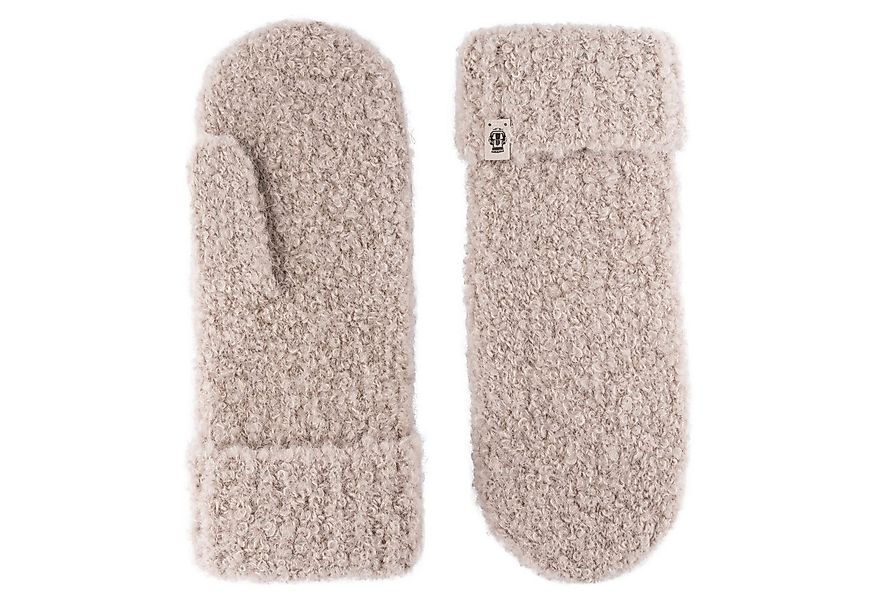 Roeckl Fäustlinge CLASSIC BOUCLÉ Feinstrickfäustlinge mit Umschlag günstig online kaufen
